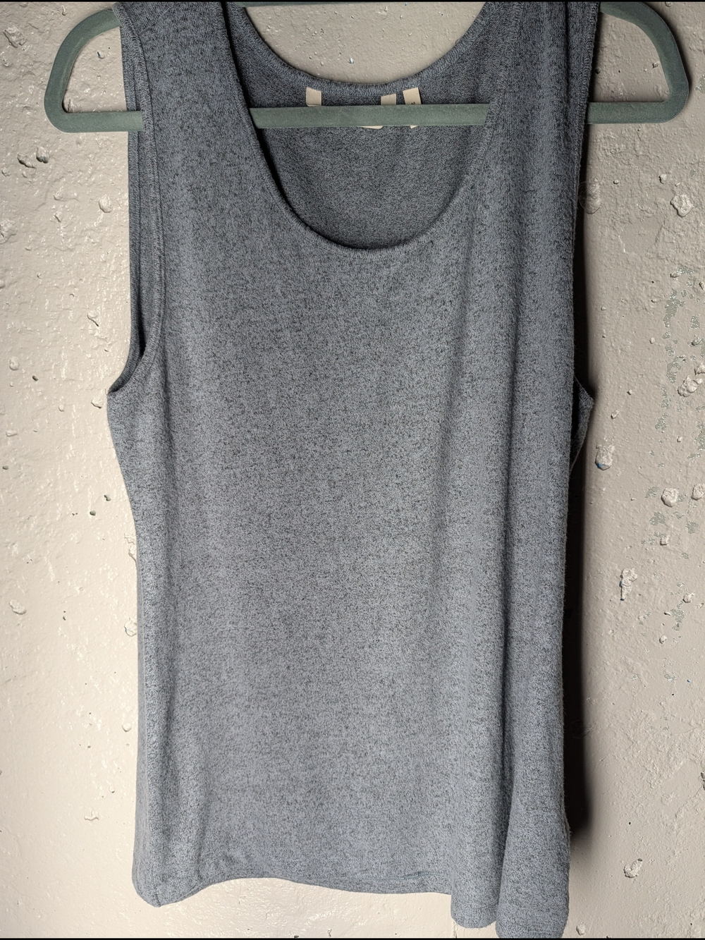Soft Surroundings Super Soft Heather Gray Lounge Tank Top | Minimalist Cozy